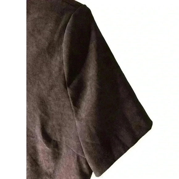 Vintage Worthington Dress Women's Size 18 A-Line Back Zip Short Sleeves - Picture 5 of 6